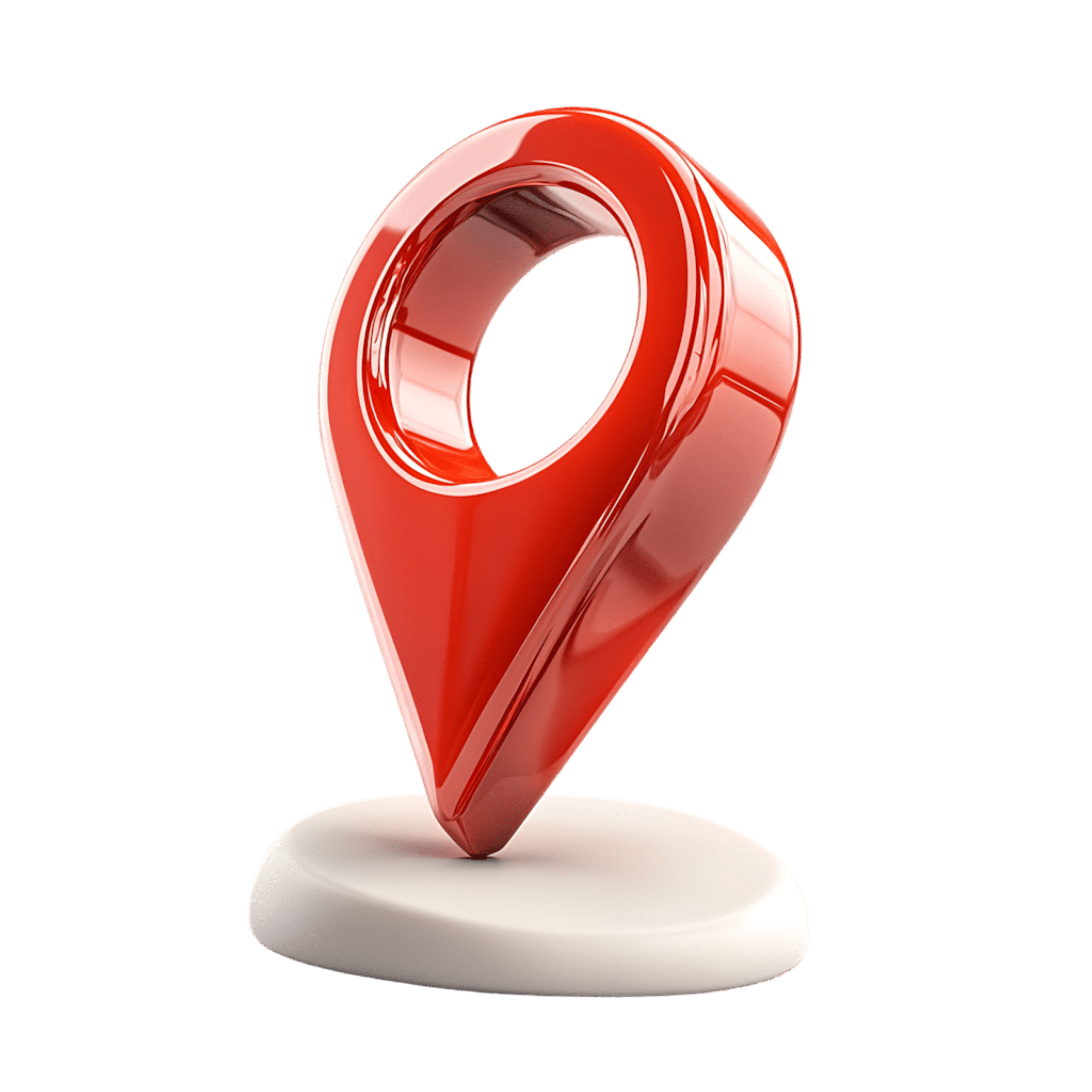Premium Red Location Pin png
