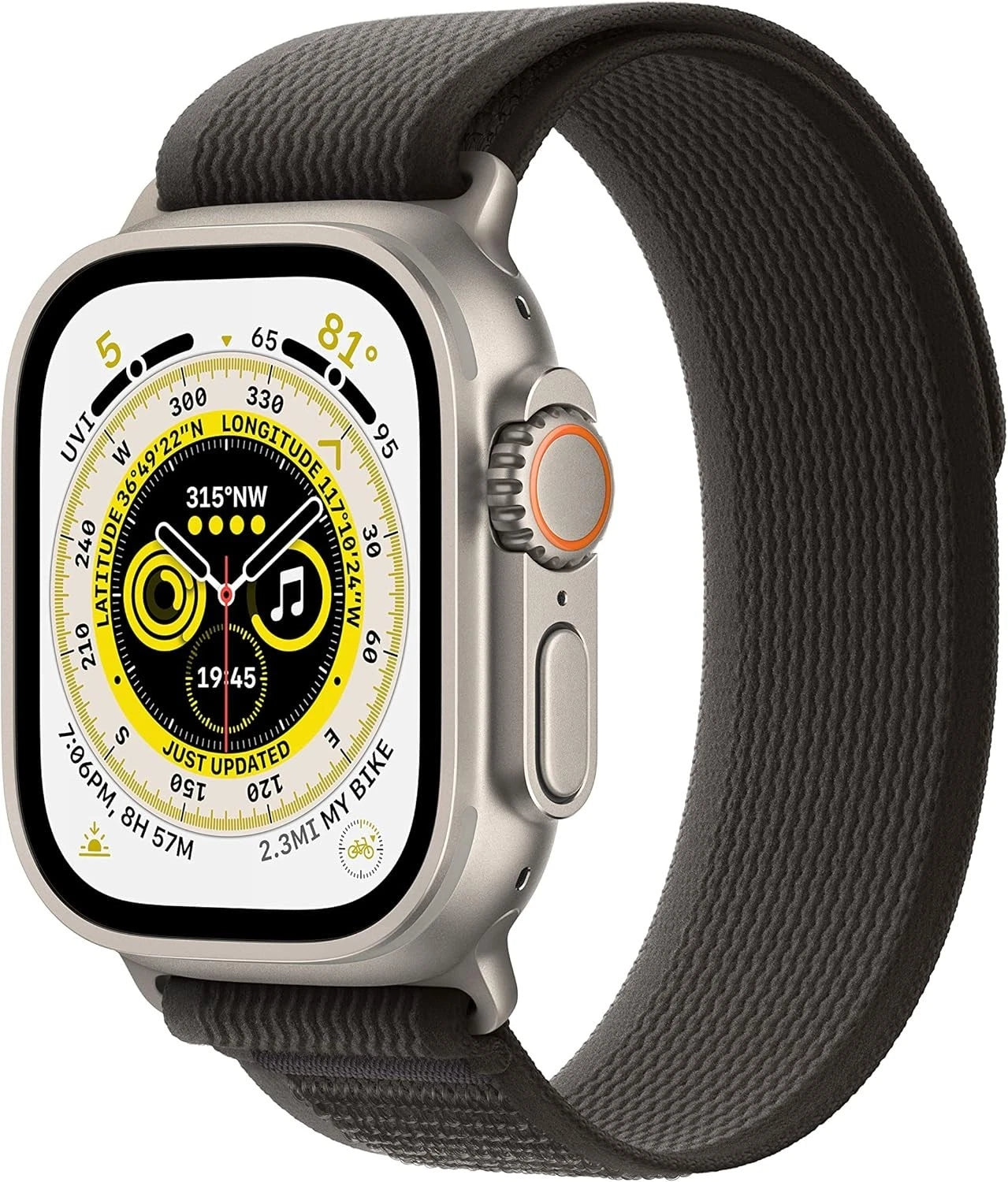 Apple Watch Ultra 32 GB GPS & Cellular Unlocked 49mm Titanium - US Version . Excellent