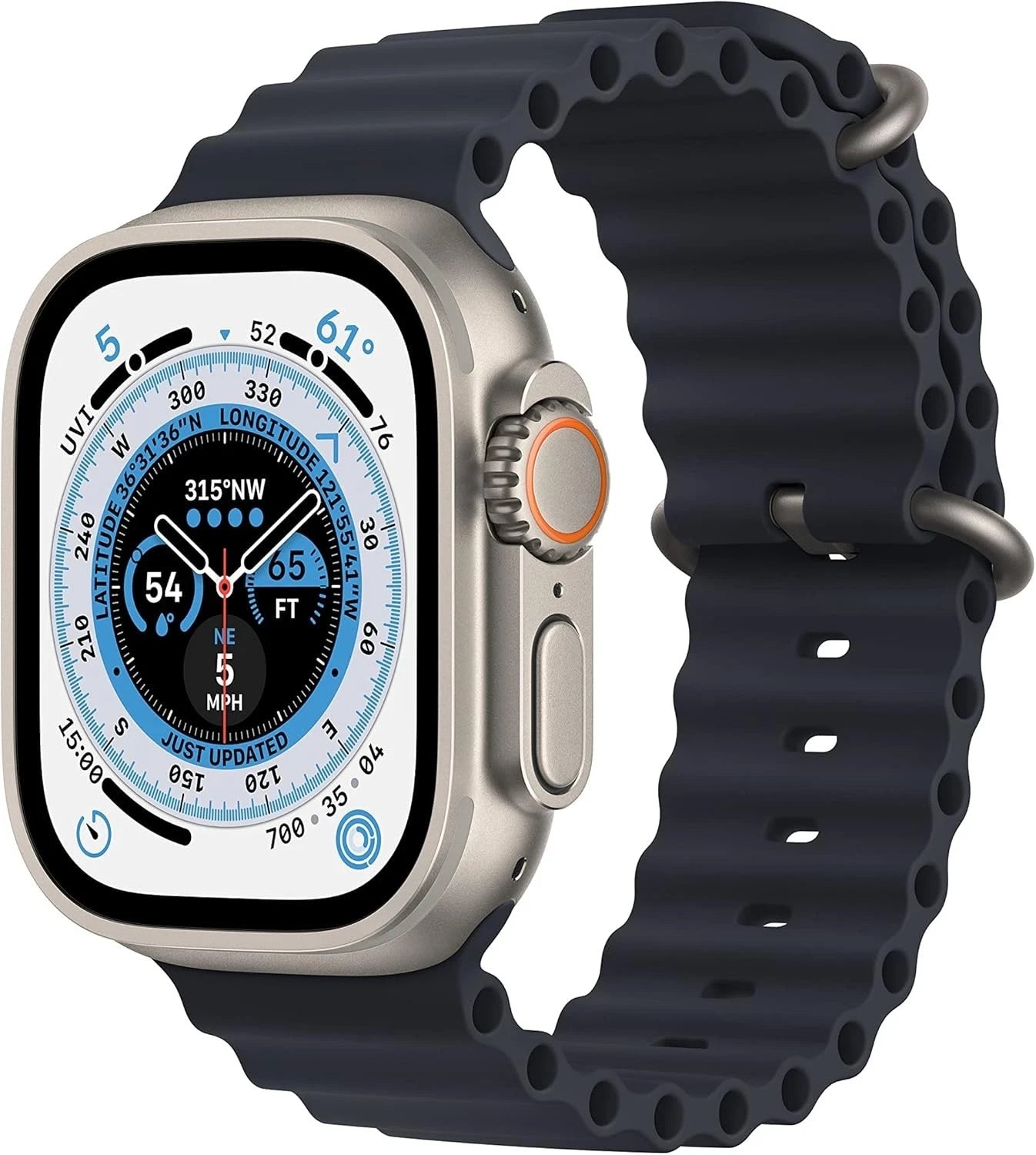 Apple Watch Ultra 32 GB GPS & Cellular Unlocked 49mm Titanium - US Version . Excellent